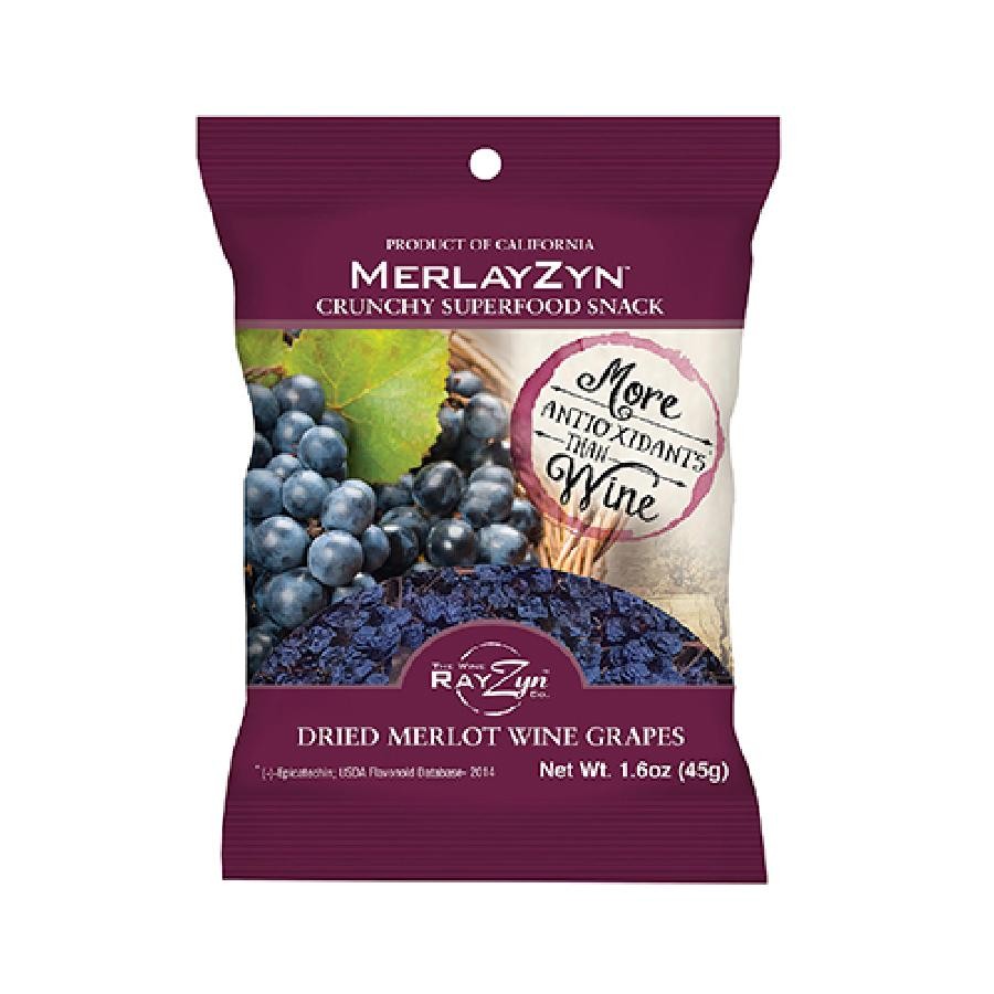 MerlayZyn dried Merlot grapes (1.6 oz)