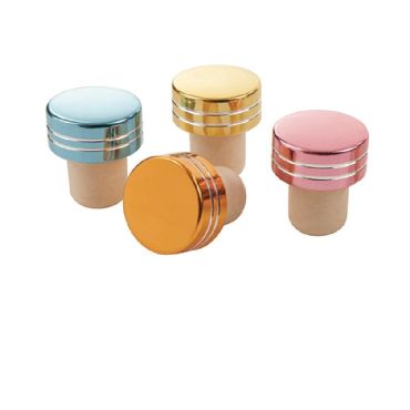 Electric Bottle Stoppers In Assorted Colors by True Fabrications (1 Stopper)