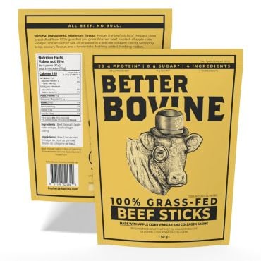 Grass-Fed Beef Sticks by Better Bovine
