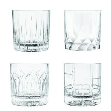 Glendale Whiskey Set of 4 - Assorted Glasses