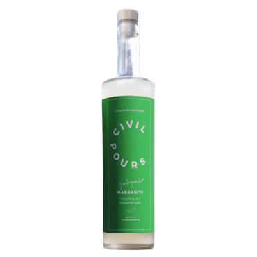 Jalapeño Margarita Premium Cocktail 750mL by Civil Pours | Wine Online