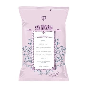 Hand cooked potato chips w/EVOO and Himalayan pink salt (150g) by San Nicasio | Wine Online