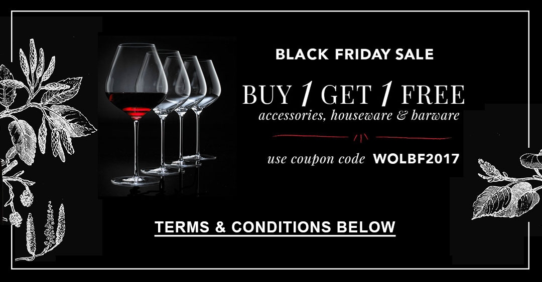 BLACK FRIDAY BUY 1 GET 1 FREE AT WINEONLINE.CA
