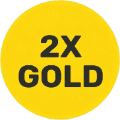 2X GOLD
